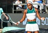 Berlyne – sensacingas „Roland Garros“ čempionės Gauff pralaimėjimas