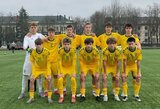 Lietuvos U-16 rinktinė Kaune su latviais išsiskyrė taikiai
