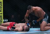 Sunkią kelio traumą patyręs Ulbergas nokautavo Prochazką ir iškovojo UFC pussunkio svorio kategorijos diržą