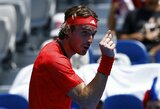 G.Dimitrovas neužbaigė jau pirmo „Australian Open“ mačo, krito ir S.Tsitsipas: „Tikriausiai karma suveikė“