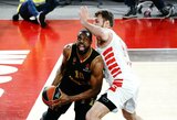 Įspūdingai atsitiesęs „Monaco“ klubas krito nuo „Olympiacos“ baudų metimų