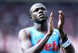 „Napoli“ nuleido rankas: K.Koulibaly įtrauktas į parduodamų žaidėjų sąrašą