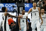 9 pergalė iš eilės: „Spurs“ įveikė Rytų lyderius, o Durenas įspūdingai įdėjo per Wemby
