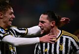 Italijoje – „Juventus“ pergalė prieš „Monza“ futbolininkus 