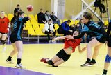 Staigmena Lietuvos moterų rankinio lygoje – čempionės patyrė pirmą pralaimėjimą