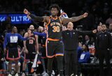 Triuškinamą deficitą panaikinusi „Knicks“ įveikė „76ers“