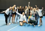 Lietuvos tenisininkės išsaugojo vietą pirmoje Billie Jean King taurės grupėje