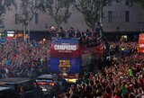 Kaip „Barcelona“  atšventė „La Liga“ titulą?