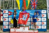 „Rs Tera“ pasaulio buriavimo čempionate lietuvė tapo čempione merginų įskaitoje
