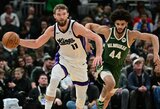 D.Sabonis prieš „Bucks“ buvo arti trigubo dublio