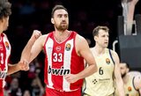 „Olympiacos“ Kaune versis be vieno lyderių
