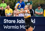 Paplūdimio tinklininkės Monika Paulikienė ir Ainė Raupelytė žengė į Europos čempionato aštuntfinalį