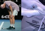 „Australian Open“ turnyre – neįtikėtina veterano pergalė ir krūvio neatlaikę T.Fritzo bateliai