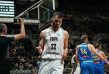 Dimšos komanda pergale pradėjo atkrintamąsias varžybas FIBA Europos taurėje