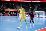 Prieš lemiamą kovą pasaulio futsalo čempionate Lietuvos rinktinę paliko žaidėjas ir atsisveikino su futbolu