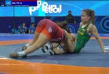 Pasaulio imtynių jaunimo čempionato ketvirtfinalyje G.Dilytė neprilygo amerikietei, bet tęs kovą dėl bronzos (papildyta)