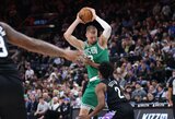 K.Porzingis Bostono klube buvo rezultatyviausias