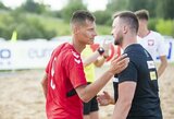 Lietuvos paplūdimio futbolo rinktinė antrąkart nusileido Lenkijai