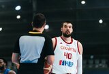Izraelio rinktinė nesukėlė didelių sunkumų Kroatijos krepšininkams