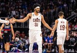 Be lyderių žaidęs „Cavaliers“ klubas sutriuškino „Pistons“ komandą