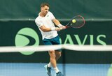 Ričardas Berankis Dramblio Kaulo Krante pergalingai pradėjo ir dvejetus