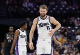 Skausmų nebejaučiantis Sabonis: „Teko mane ištempti iš aikštės“