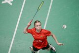 Užsispyrę lietuvaičiai tęsia pasirodymą Europos jaunių badmintono čempionate: „Kovosime už tėvynę“
