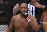UFC čempionas J.Jonesas vėl prisidirbo: kaltinamas užpuolęs dopingo testavimo agentę ir grasinęs ją nužudyti