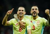 Tautų lyga: Ispanija sutriuškino šveicarus, C.Ronaldo 88-ąją minutę išplėšė portugalams pergalę prieš škotus