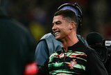 Pamatykite: Cristiano Ronaldo emocijos iškovojus Tautų lygą 