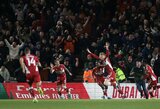 „Championship“ rungtyniaujanti „Middlesbrough“ FA taurės aštuntfinalyje iš tolimesnių kovų eliminavo „Tottenham“