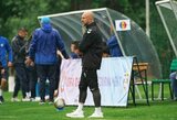 Dominykas Galkevičius po U17 rinktinės testų prieš Kiprą: „Gerai turėti tokias rungtynes, iš kurių gali kažką išsinešti“