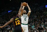 „Celtics“ be dviejų startinio penketo žaidėjų įveikė „Hawks“ 