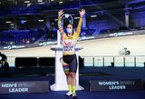 Įspūdingą UCI dviračių treko Čempionų lygos fiestą Panevėžyje vainikavo S.Krupeckaitės atsisveikinimas