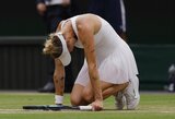 E.Svitolina Vimbldono pusfinalyje neatsilaikė prieš M.Vondroušovą, čekė įsirašė į istoriją ypatingu pasiekimu