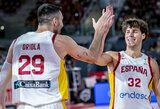 Ispanai nesulaukė pasipriešinimo iš Danijos rinktinės