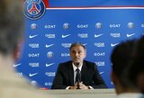 Oficialu: PSG komandos vairą perėmė L.Enrique 