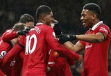 „Man Utd“ klubas namuose sutriuškino „Premier“ lygos autsaiderius 