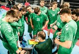 Trečią pergalę iš eilės iškovojusios Lietuvos rankinio rinktinės treneris: „Savo tikslų tikrai nemažiname“