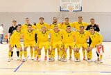 Lietuvos futsal rinktinė atrankos turnyrą pradėjo valingomis lygiosiomis