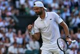 Dimitrovas Vimbldone atsitiesė po praėjusių metų košmaro – 5 setų dramoje palaužė Berrettini
