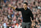 Mikelis Arteta mano, kad „Arsenal“ visiškai dominavo prieš „Man City“