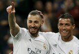 C.Ancelotti: „K.Benzemos ir C.Ronaldo duetas buvo puikus, bet yra ir Karimas be jo“