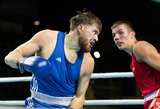 Pirmąją istorinių Lietuvos pirmenybių dieną – atkakli dviejų šalies bokso čempionų akistata