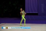 Lietuvos meninės gimnastikos čempionate – Razokaitės, Mickutės ir Tricolici triumfas