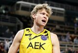 AEK klubas sutriuškino varžovus Čempionų lygos mače