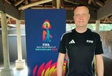 Lietuvis – FIFA pasaulio paplūdimio futbolo čempionato teisėjų gretose