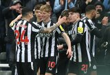 Trigubai daugiau smūgių atlikęs „Newcastle Utd“ namuose nugalėjo „Man Utd“