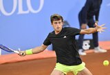 ATP turnyre lemiamu metu tualete užtrukęs tenisininkas sulaukė trijų taškų baudos