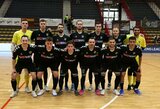 „Kauno Žalgiris“ iškovojo pirmąją pergalę UEFA Futsal Čempionų lygoje